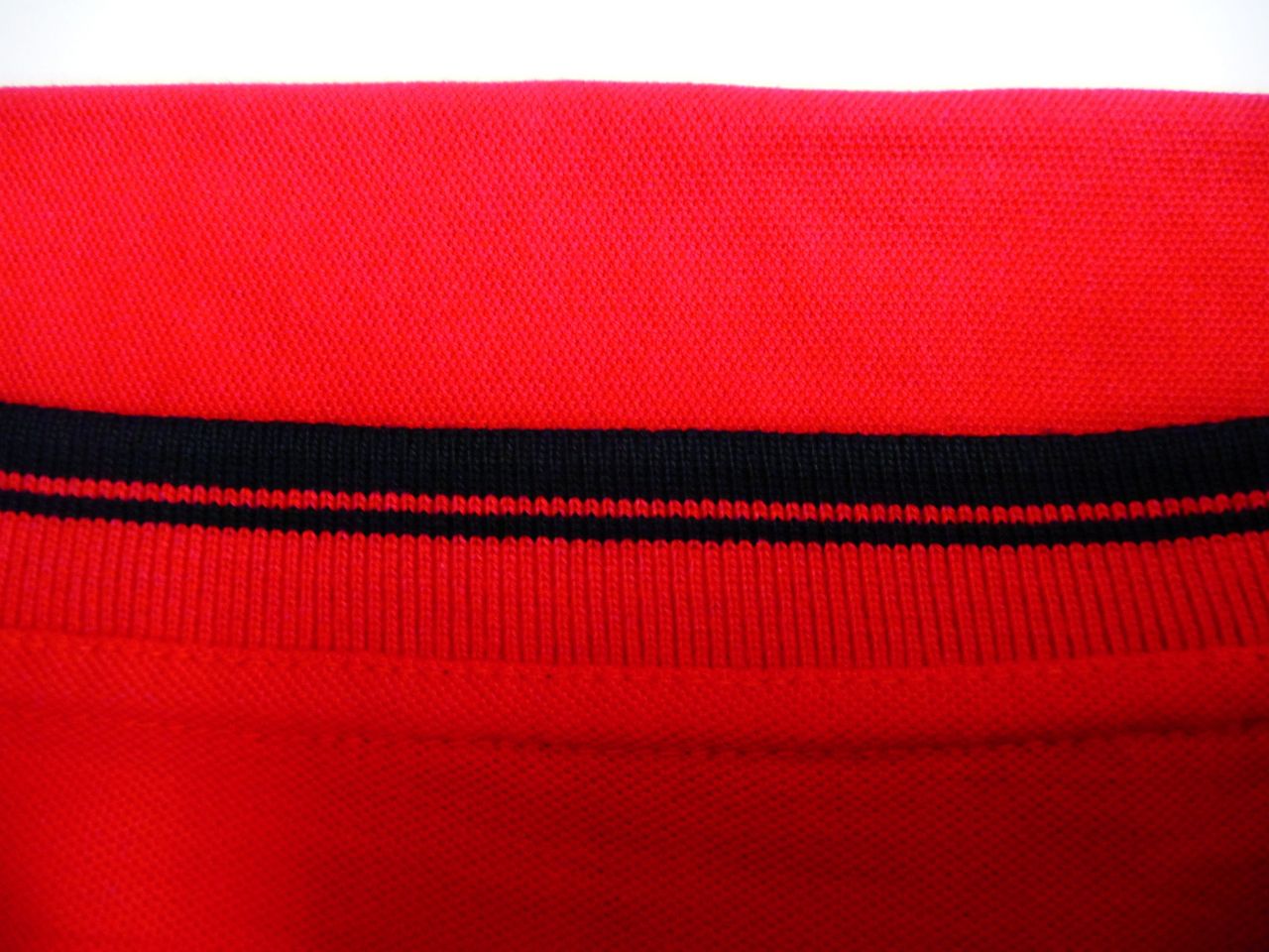 Pánská polokošile krátký rukáv (S-XXL) černá/červená