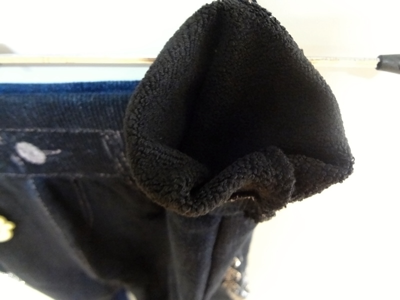 Dětské teplé  legíny s kamínky S&L (110-164)