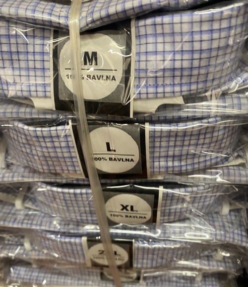 Pánská košile s krátkým rukávem CANARY (M-4XL)