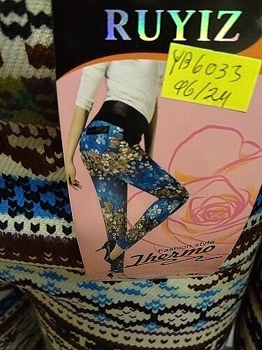 Dámské thermo legíny RUYIZ (L-XXXL)