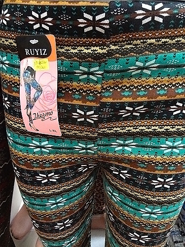 Dámské thermo legíny RUYIZ (L-XXXL)