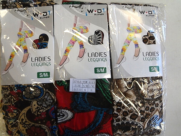 Dámské slabé legíny W.D. (S-XL)