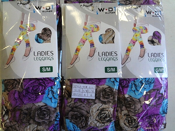 Dámské slabé legíny W.D. (S-XL)