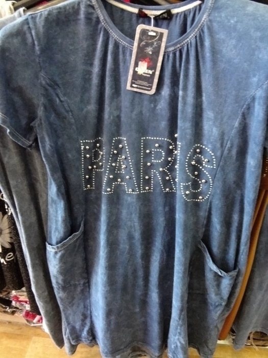 Dámské riflové šaty PARIS (M-2XL)