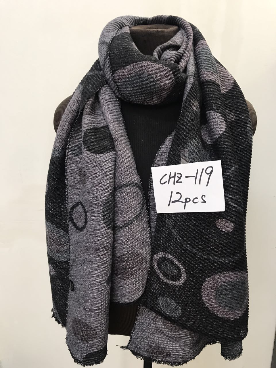 Dámský cashmere šál/přehoz  DELFIN