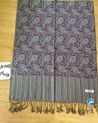 Dámský cashmere šátek DELFIN