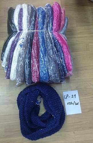 Dámská šála - tunel DELFIN