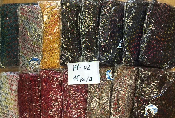Dámská šála - tunel DELFIN