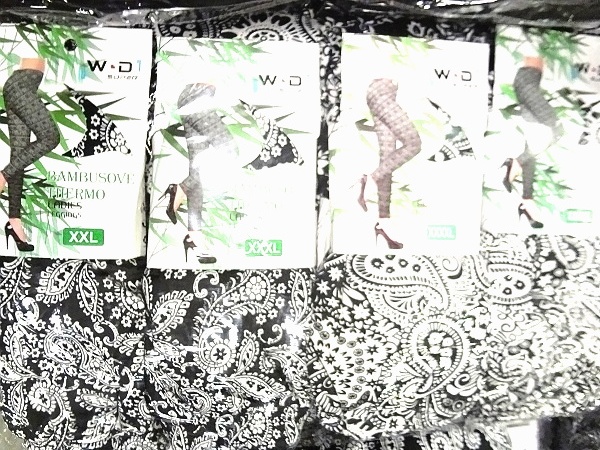 Dámské thermo bambus.legíny W.D.(2XL-5XL)