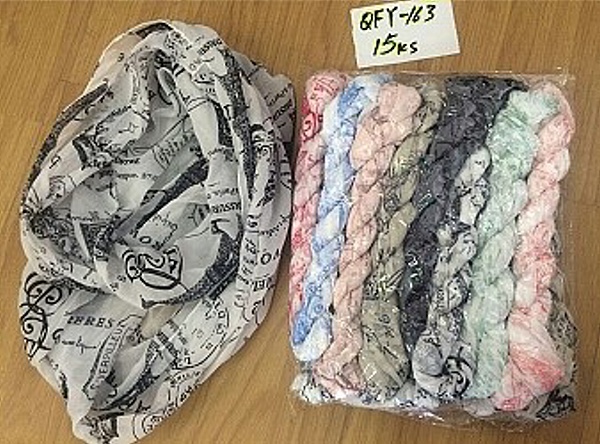 Dámský šátek - tunel DELFIN