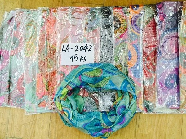 Dámský šátek - tunel DELFIN