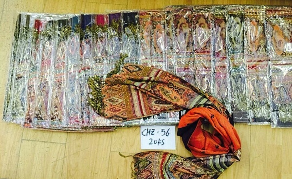 Dámská cashmere šála DELFIN