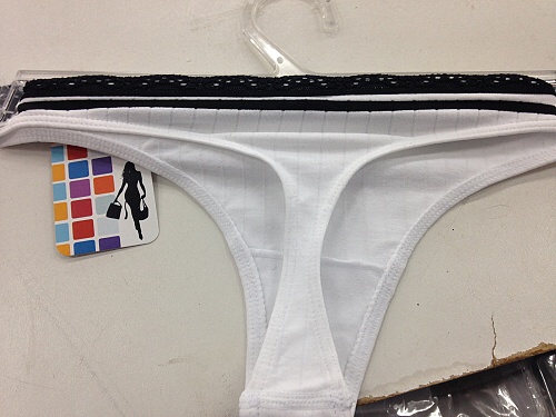 Dámské bezešvé kalhotky "tanga" GREENICE (S-XXL)