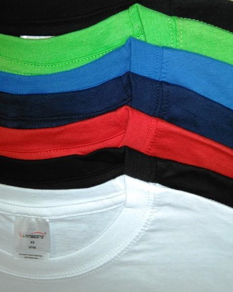 Triko unisex krátký rukáv (XS-XXL) bílé