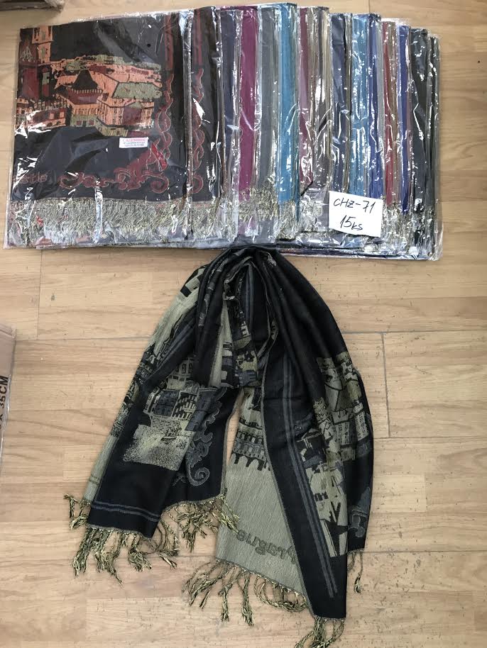 Dámský kašmírový přehoz DELFIN