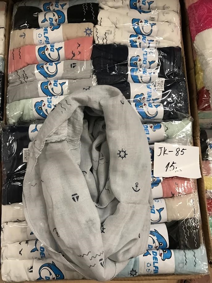 Dámský šátek - tunel DELFIN