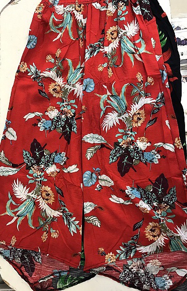 Dámské široké 3/4 letní kalhoty PESAIL (M-4XL)