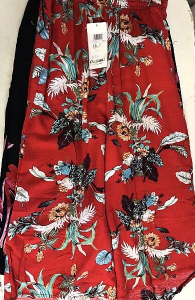 Dámské široké 3/4 letní kalhoty PESAIL (M-4XL)