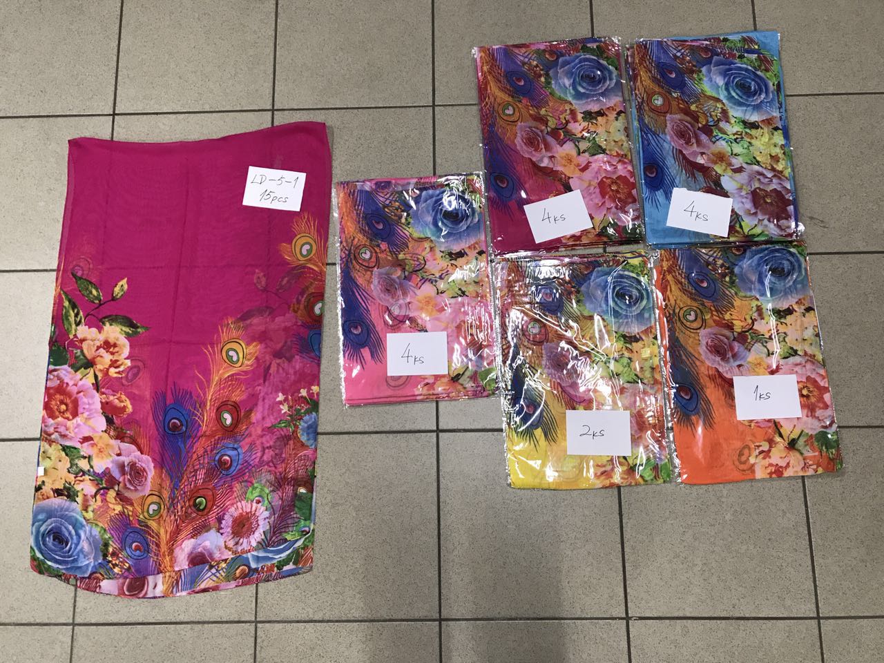 Dámská šála, šál DELFIN