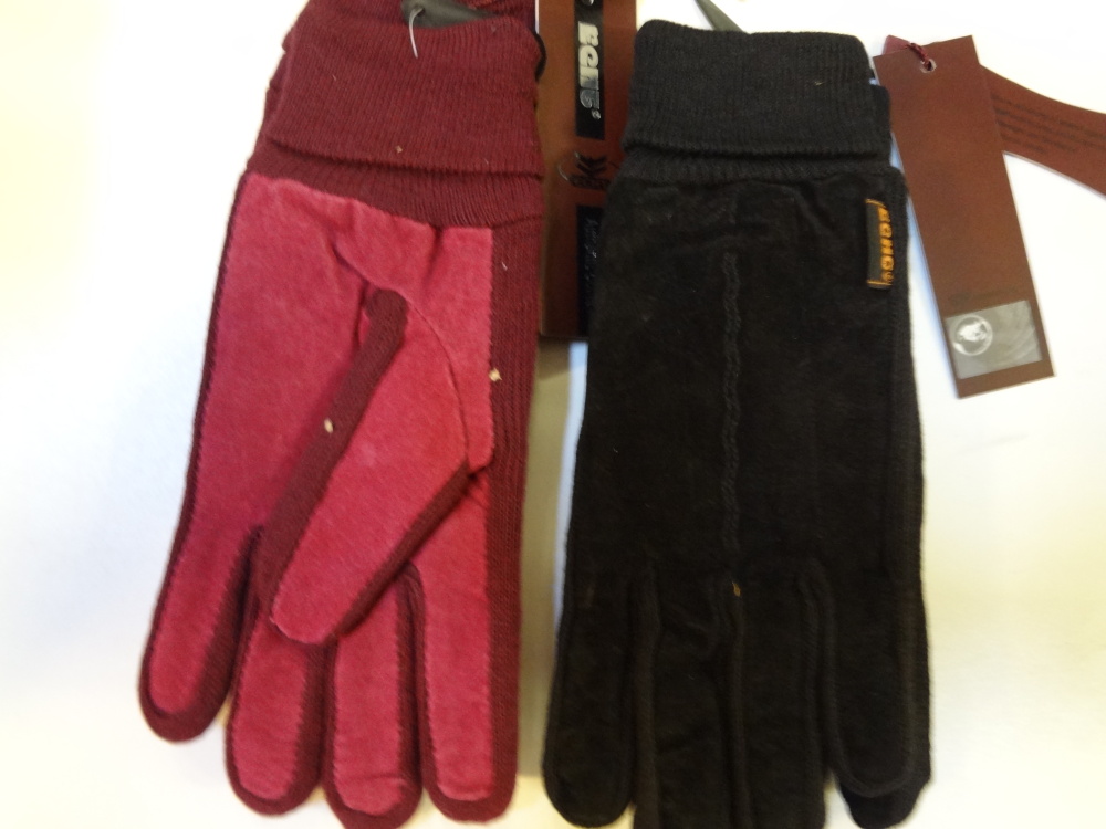 Dámské KOŽENÉ zimní rukavice   ECHT