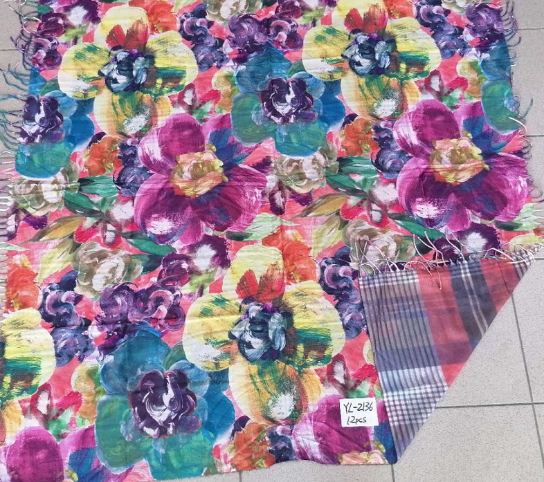 Dámská teplá šála DELFIN