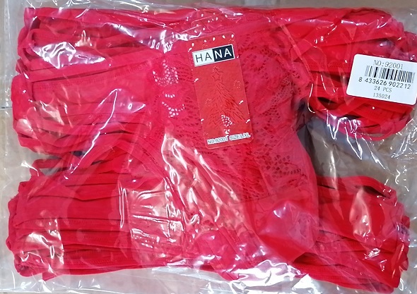 Dámské vánoční spodní kalhotky - tanga (S/M-L/XL)