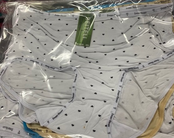 Dámské velké spodní bambusové kalhotky PESAIL (3XL-5XL)