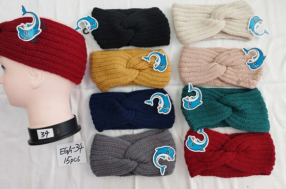 Dámská zimní čelenka DELFIN (vel. UNI)