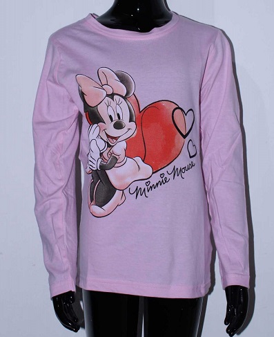 Dívčí triko s dlouhým rukávem MINNIE (98-128)
