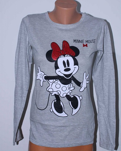 Dívčí triko s dlouhým rukávem MINNIE (134-164)