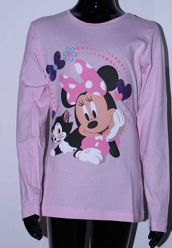 Dívčí triko s dlouhým rukávem MINNIE (98-128)