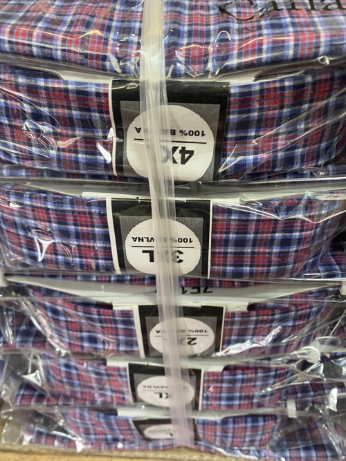 Pánská košile s krátkým rukávem CANARY (M-4XL)