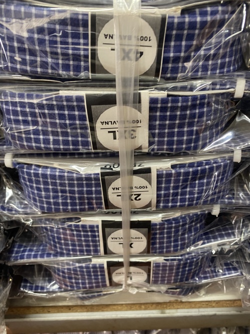 Pánská košile s krátkým rukávem CANARY (M-4XL)