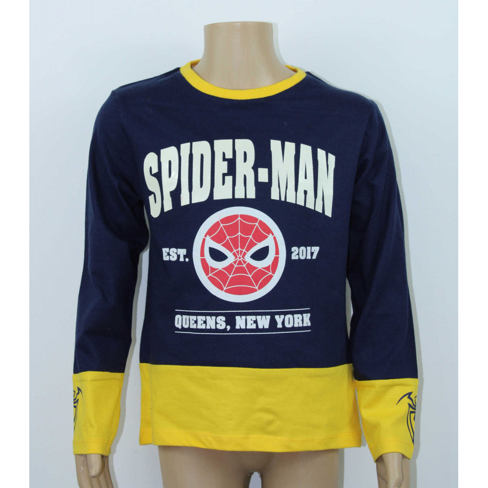 Chlapecké triko s dlouhým rukávem SPIDER MAN(98/104-128)