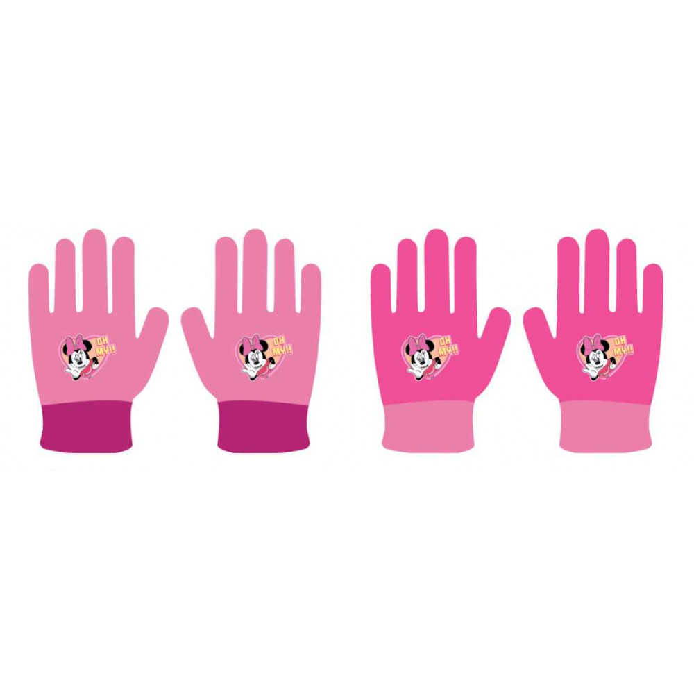 Dívčí prstové  pletené rukavice MINNIE