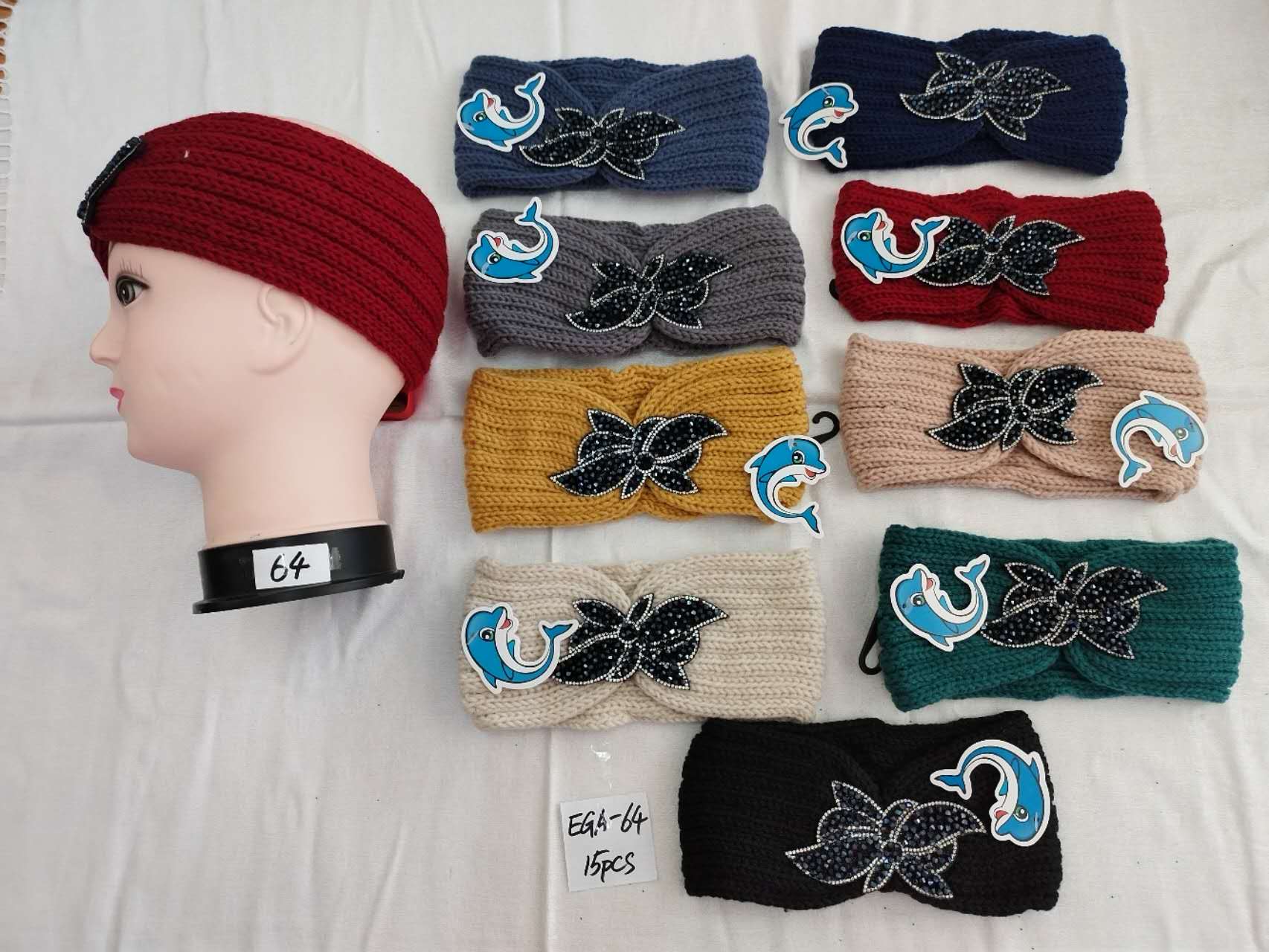 Dámská zimní  čelenka DELFIN (vel. UNI)