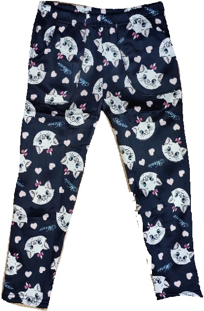 Dívčí zateplené legíny WD (98/104-152/158) 