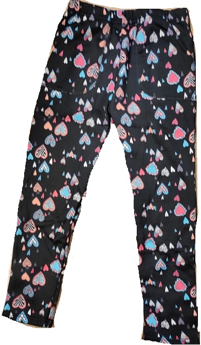 Dívčí zateplené legíny WD (98/104-152/158) 