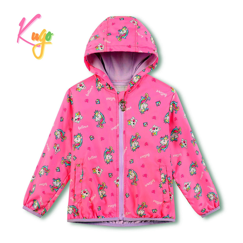Dívčí  šusťáková bunda KUGO (98-128) 