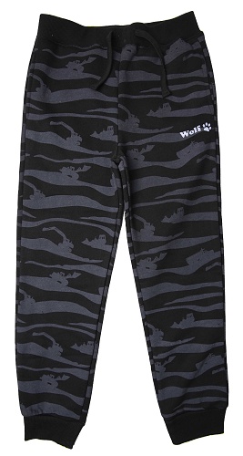 Chlapecké tepláky s chloupkem  WOLF (98-128)