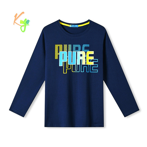Chlapecké triko s dlouhým rukávem KUGO (146-176)