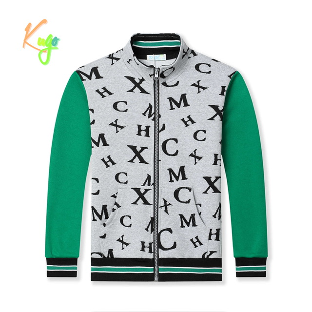 Dorostenecká teplá mikina KUGO (134-164) 