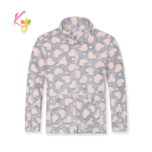 Dívčí teplá mikina KUGO (134-164) 