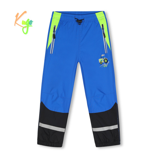 Dětské zateplené šustákové kalhoty KUGO (86-116)