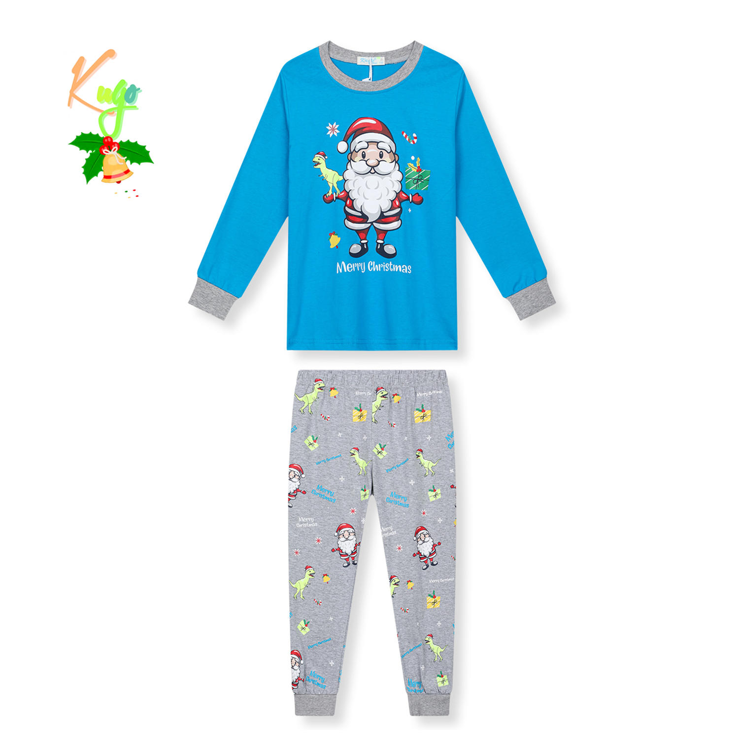 Chlapecké vánoční noční  pyžamo  KUGO (98-128)