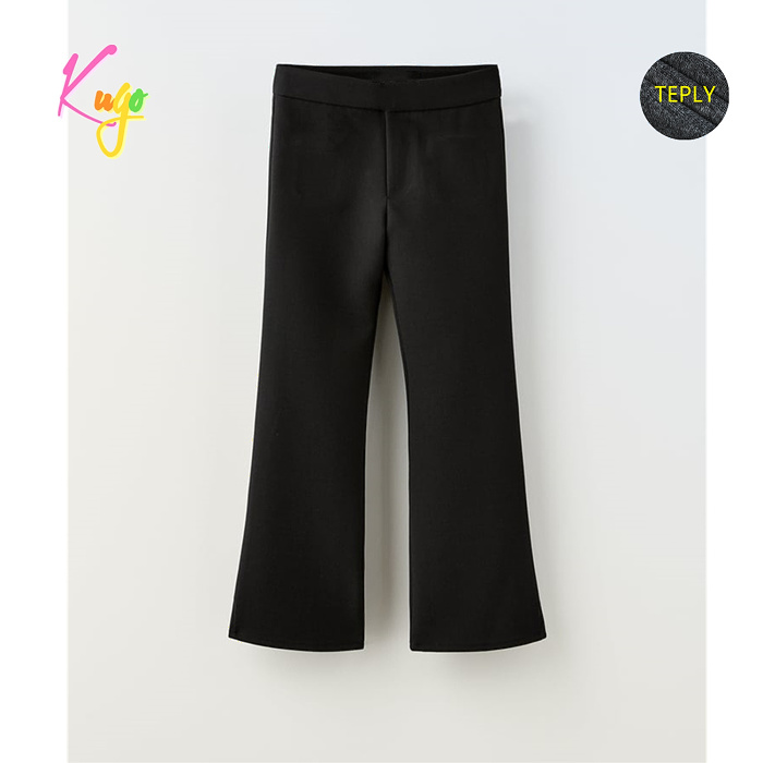 Dívčí teplé  legíny  KUGO (134-164) 