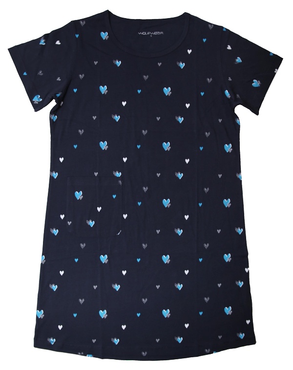 Dámské MAXI triko s krátkým rukávem WOLF (S-2XL)