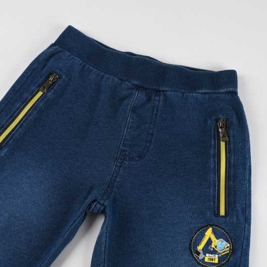 Chlapecké riflové tepláky KUGO (98-128)