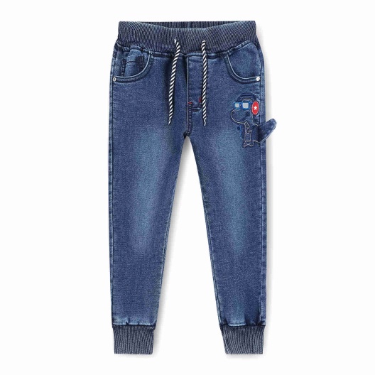 Chlapecké riflové tepláky KUGO (80-110)