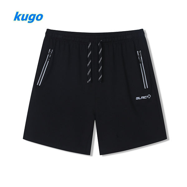 Pánské jednobarevné letní šortky KUGO (M-3XL)